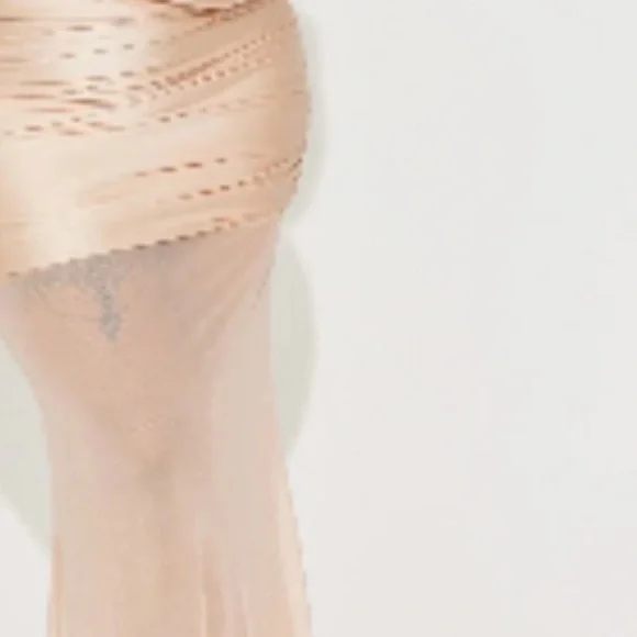 Fashion Nova NEW W/OT 
Chic Backless Nude Dress - Picture 2 of 16